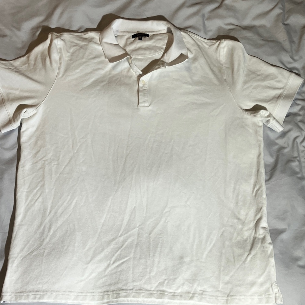 Quince Classic White Pique XL Polo Shirt